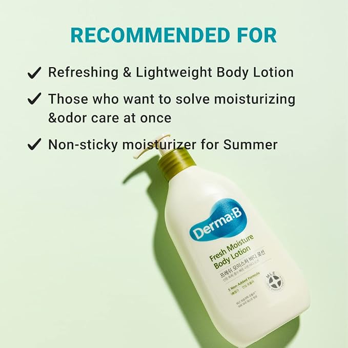 Derma B | Fresh Moisture Body Lotion | Lotion - Image 6