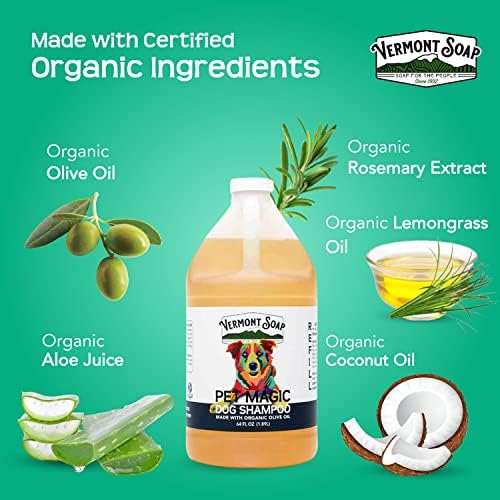 VERMONT SOAP Organics Pet Shampoo - Image 3