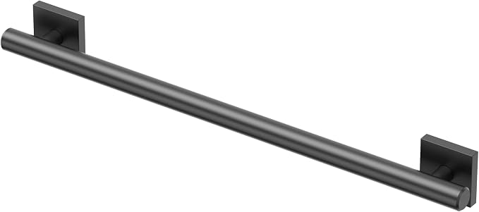 Gatco 944MX Elevate 24" L Grab Bar, Matte Black/ADA Compliant Stainless Steel by Gatco