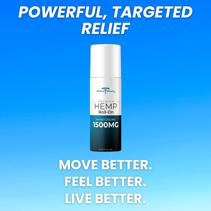 Medical Miracles New Hemp Oil Roll On - Image 3