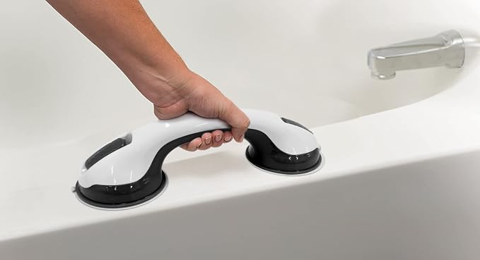 NL'AAHCÉ Grab Bars for Shower Heavy-Duty 12-Inch ADA Compliant Grab Bar for - Image 2