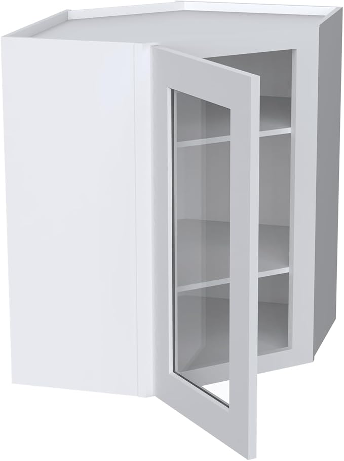 Glass Cabinet Style Corner Cabinet - Image 8
