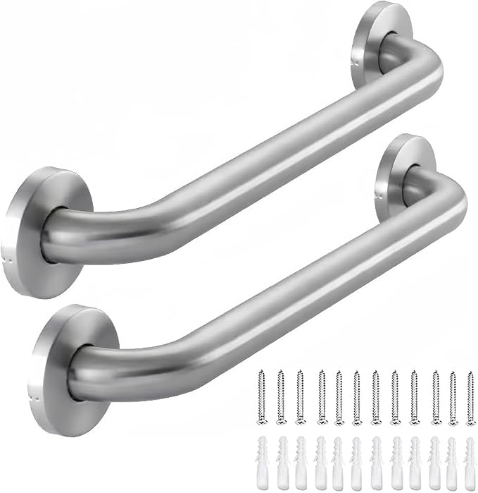 Stainless Steel Bathroom Safety Shower Grab Bar, Anti Slip Bathtubs Grab Bars by Raemnaky