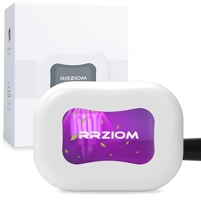 RRZIOM Toothbrush Sanitizer Case, Portable Toothbrush Covers Rechargeable by Unknown