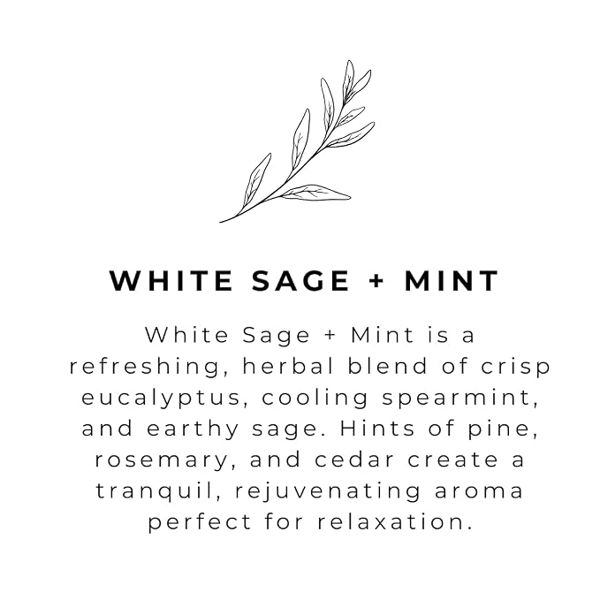 River Birch White Sage + Mint Scented Natural Hand Soap - Image 4