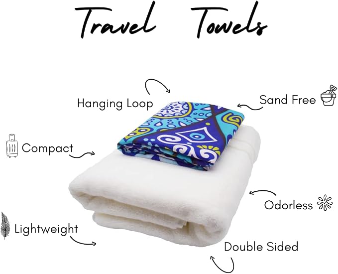 ECCOSOPHY Microfiber Beach Towel - Image 4