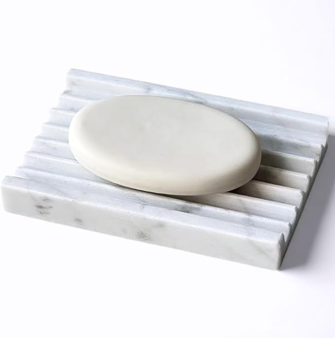 Marble Soap Dish by EXCHUES