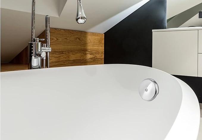 Single Hole Bathtub Drain Overflow Plate - Image 2