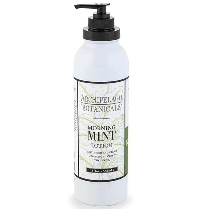 Archipelago Botanicals Morning Mint Lotion, Mint Moisturizing Body Lotion by Archipelago