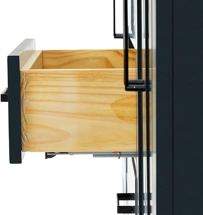 ARIEL Double Vanity 73" Midnight Blue - Image 8