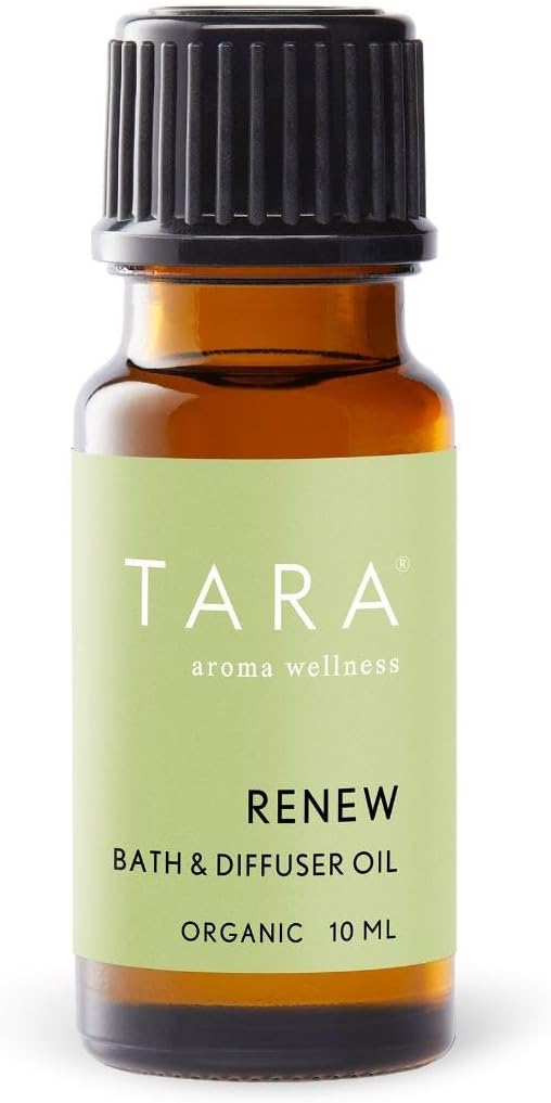 TARA Spa Therapy Renew Bath & Diffuser Oil – 100% Organic, Blended Concentrated by TARASpaTherapy