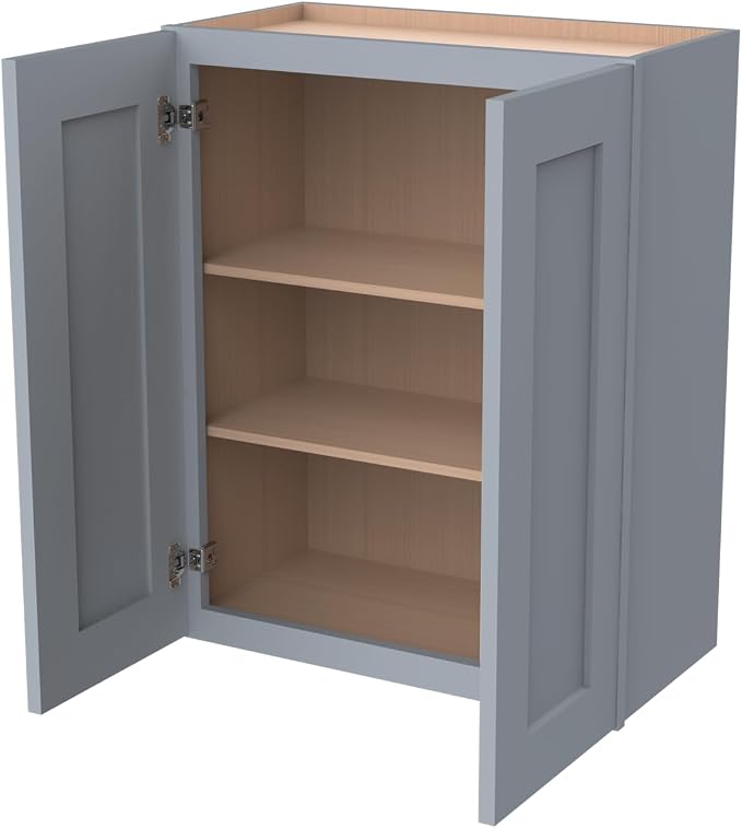 Wall-Mounted Cabinet – Solid Wood Shaker Style Medicine Cabinet - Image 4