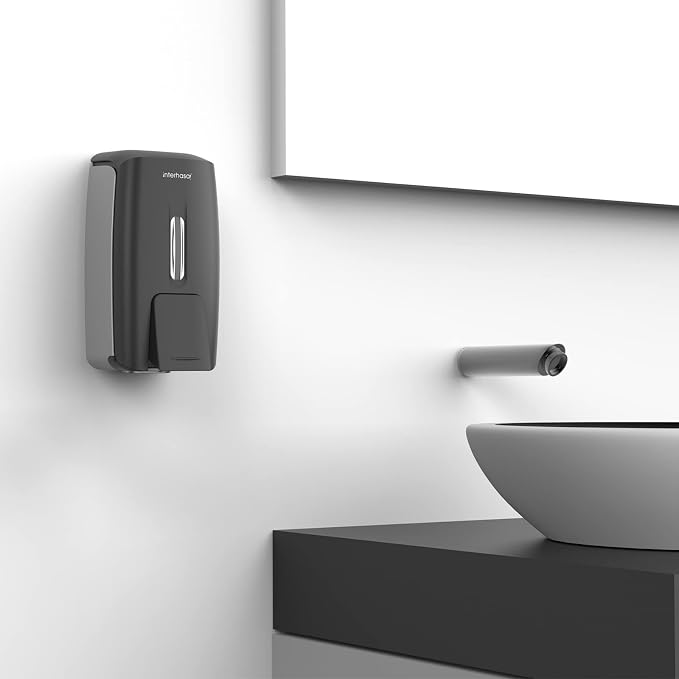 interhasa! Soap Dispenser Wall Mount Refillable 28oz Hand Sanitizer Dispenser - Image 6
