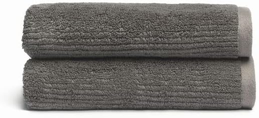 Cozy Earth Ribbed Hand Towel Set by CozyEarth