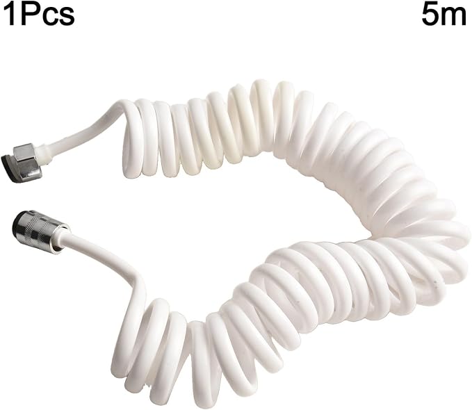 Spring Flexible Shower Hose, Bathroom Spiral Flexible Telescopic Shower Hose - Image 3