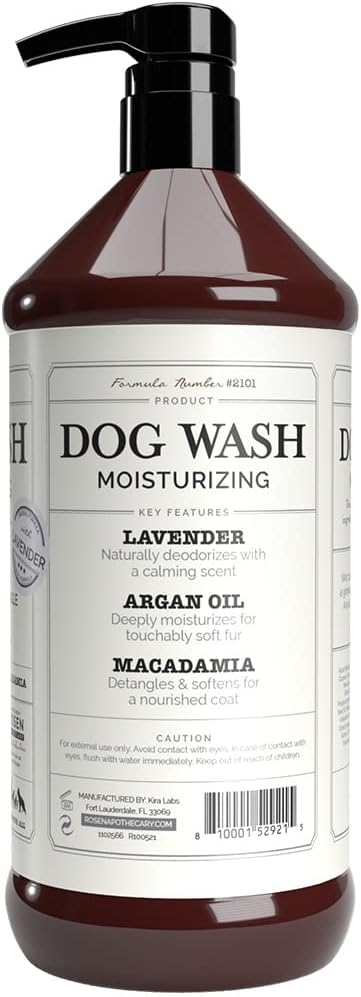5-in-1 Dog Wash Moisturizing Lavender Shampoo, by Kira Labs 960ml/32fl - Image 2