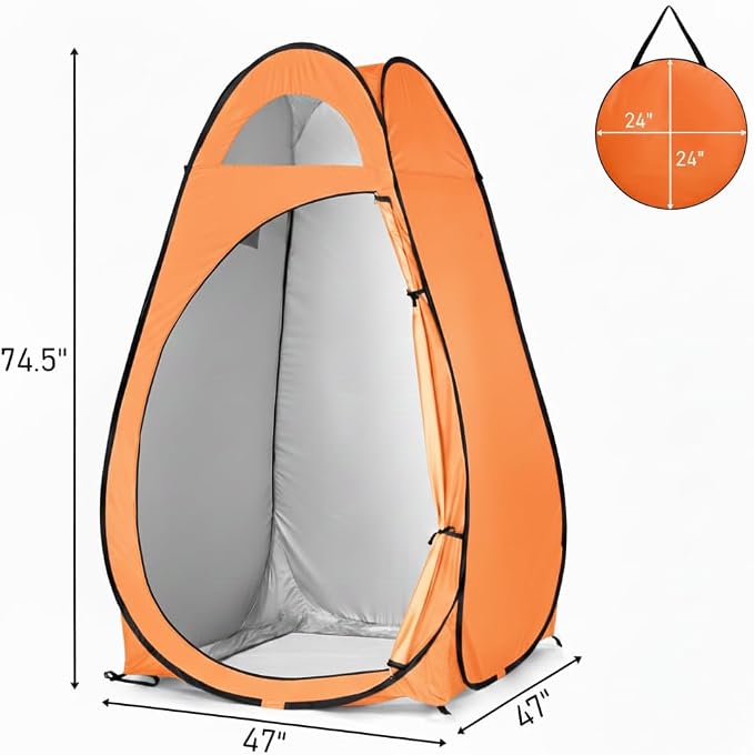 4x4ft Pop Up Privacy Shower Tent - Image 2