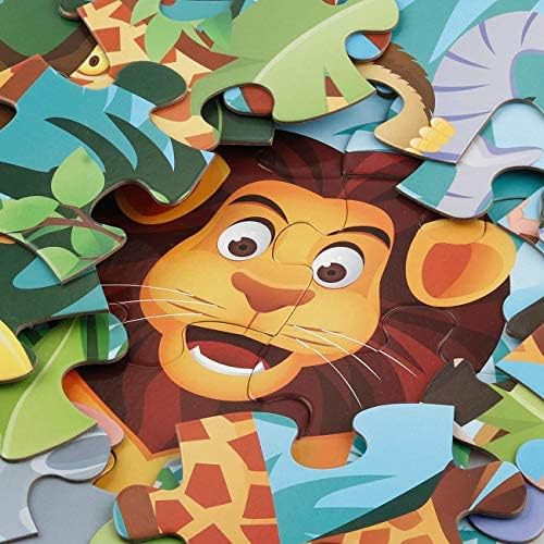 Jumbo Floor Puzzle for Kids Animal Jigsaw Large Puzzles 48 Piece Ages 3-6 for - Image 4