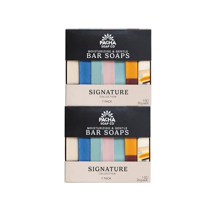 Pacha Soap Co. Bar Soap Variety Set by PachaSoapCo