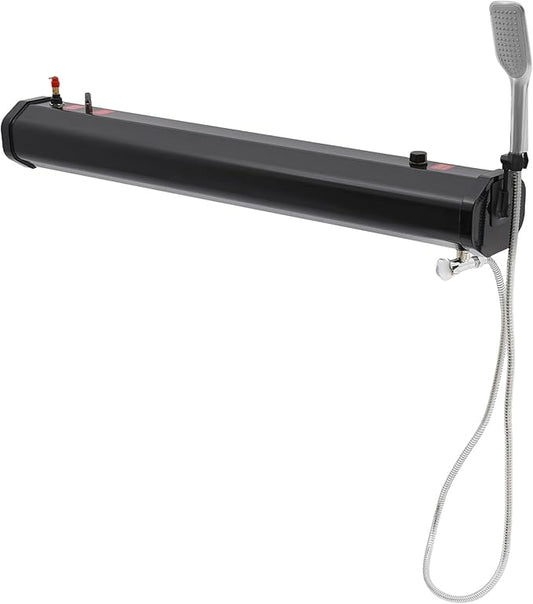 Portable Water Tank with Camping Shower, Pressurized Outdoor Shower System by Unknown