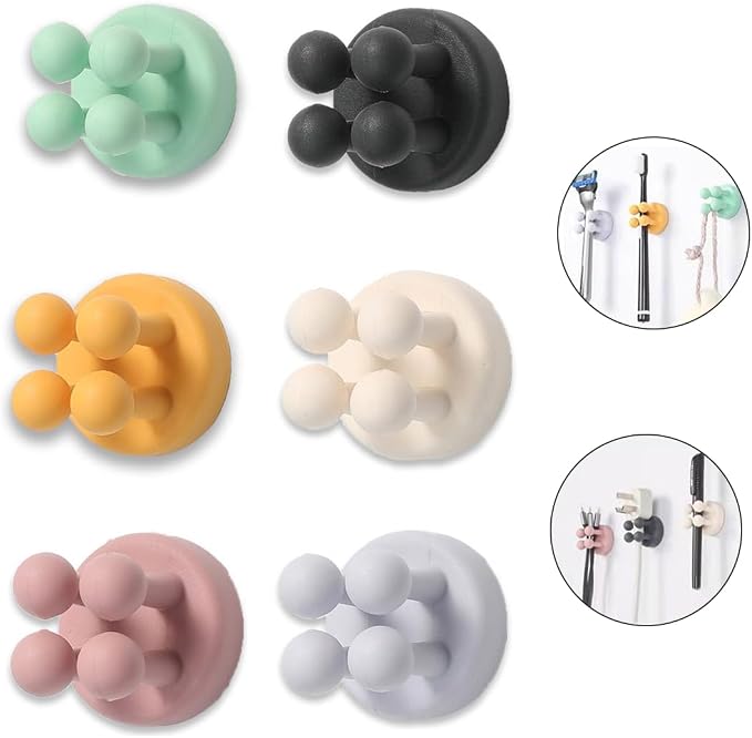 Silicone Toothbrush Holders for Bathrooms by Abamabby