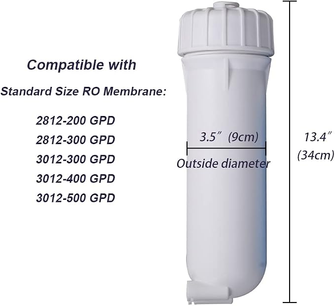 HUINING 3012 RO Membrane Housing - Image 2