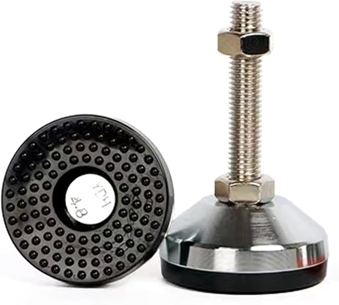 Heavy Duty Leveler Leg, Cabinet Leveling Feet, 2.36" Dia. Base, M12 Thread - Image 6