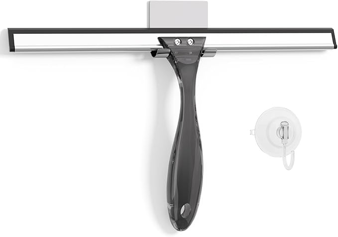 AmazerBath Shower Squeegee for Glass Doors, All-Purpose Squeegee by AmazerBath