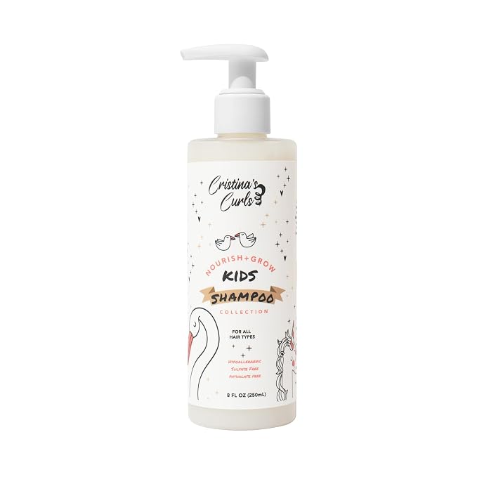 Cristina's Curls Kids Shampoo – Gentle Scalp Cleanse That Lifts Buildup Without by CristinasCurls