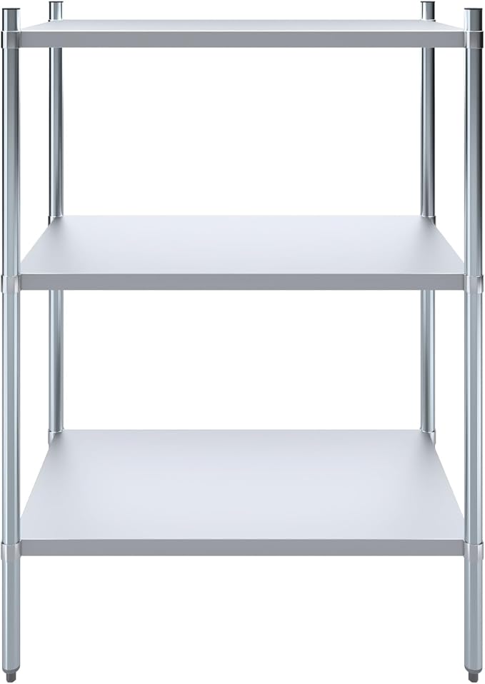 AmGood 3 Tier Galvanized Steel Dry Storage Unit. 24 in. x 43 in. x 60 in. - Image 4