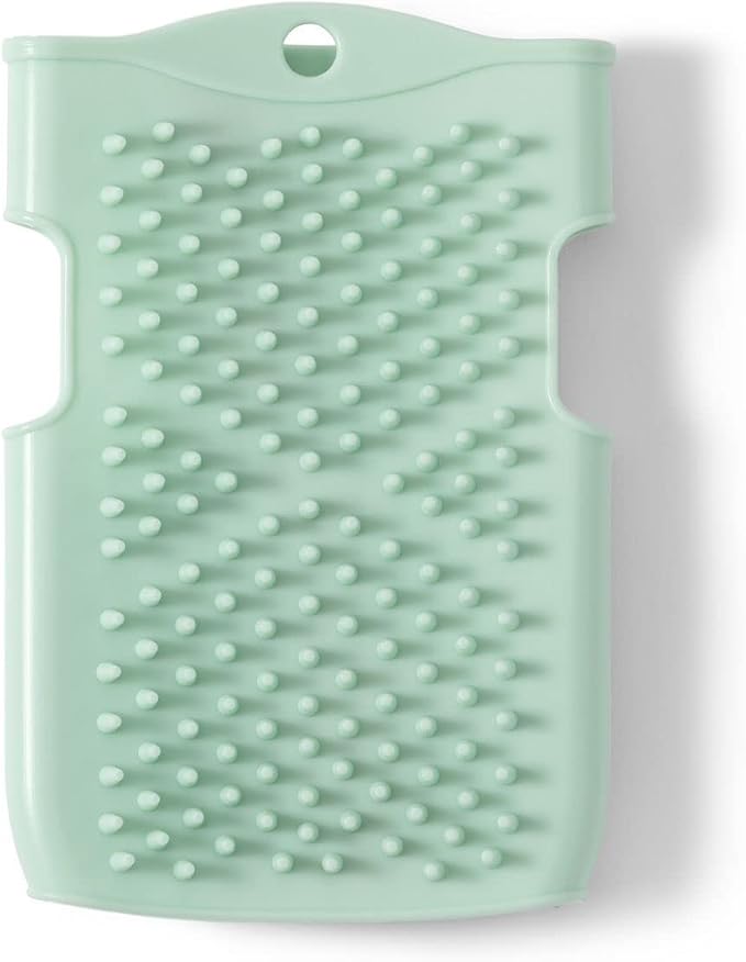 Innobaby Double Sided Silicone Massage Mitt Bath Scrubber Shower Brush & Scalp - Image 3