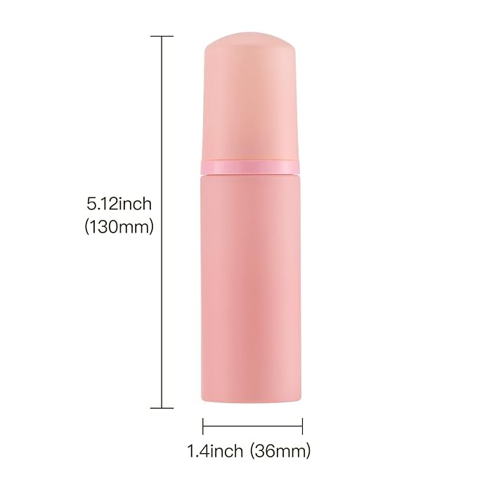 Tekson 10PCS Soap Foam Bottle, Empty Travel Foaming Lash Shampoo - Image 5