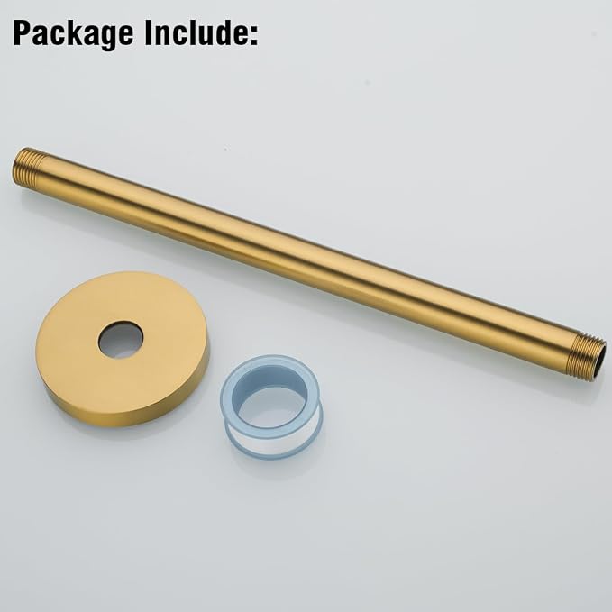 RANDOM Champagne Bronze Shower Arm - Image 8