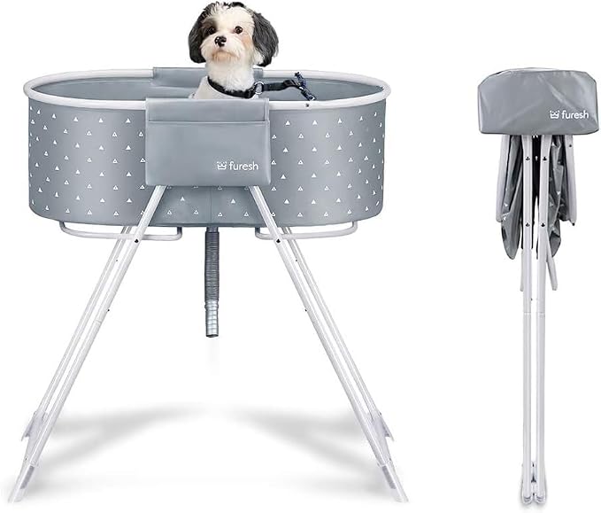 Furesh Little Dipper Dog Bath Tub and Wash Station by Furesh