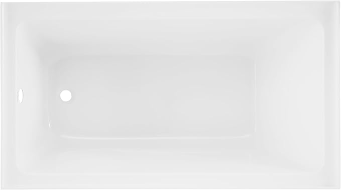Voltaire 54" X 30" Left-Hand Drain Alcove Bathtub - Image 2