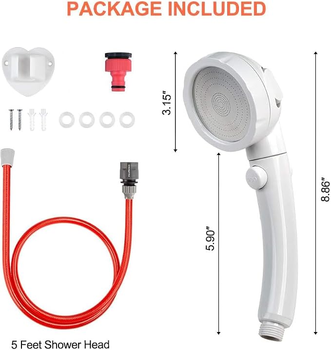 CAMPLUX Hand Held Showerhead - Image 2