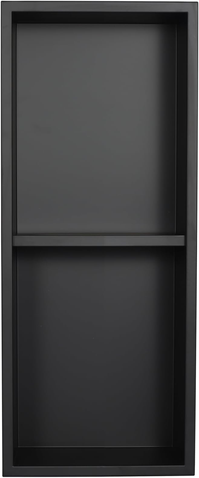 Narrow Shower Niche for Tiny Bathroom Storage, No Tile Needed, Recessed Wall - Image 6