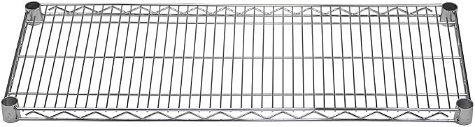 Shelving Inc. 14" d x 36" w Chrome Wire Shelving - Image 3