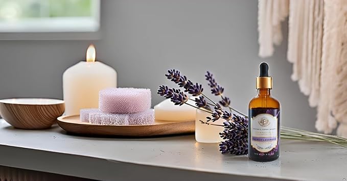 Luxurious French Lavender Essential Oil by Enhanced Essentials|with Glass - Image 6