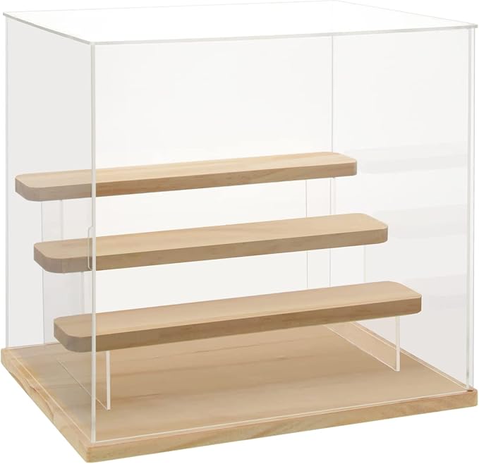 Choowin 4 Tier Clear Acrylic Display Case by Choowin