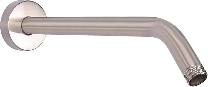 HarJue Shower Arm with Flange and Teflon Tape, Wall Mounted Shower Pipe 304 by HOME