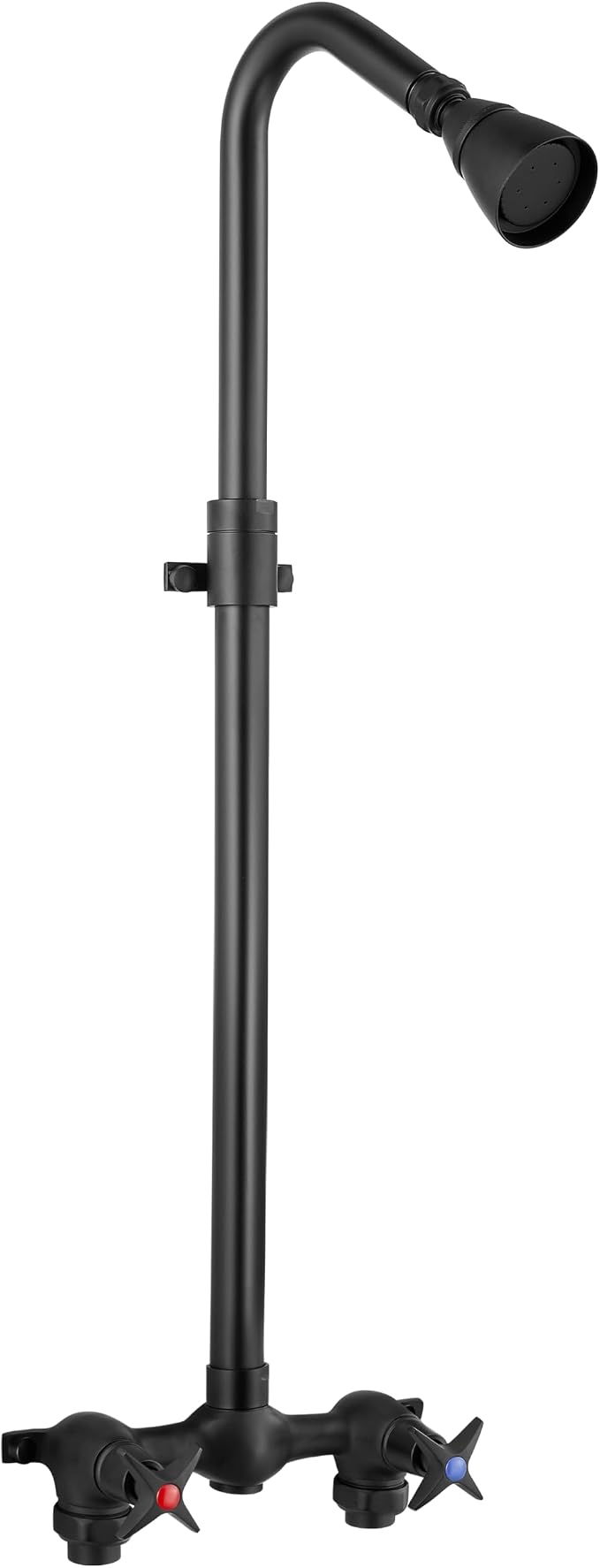 Aolemi Outdoor Shower Kit Fixtures Faucet System Double Handle Exposed Shower by Aolemi