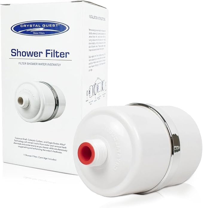 Crystal Quest Shower Filter without Shower Head by CrystalQuest