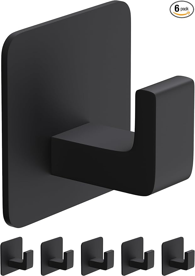 Square Self Adhesive Towel Hooks by GWAAZXGZ