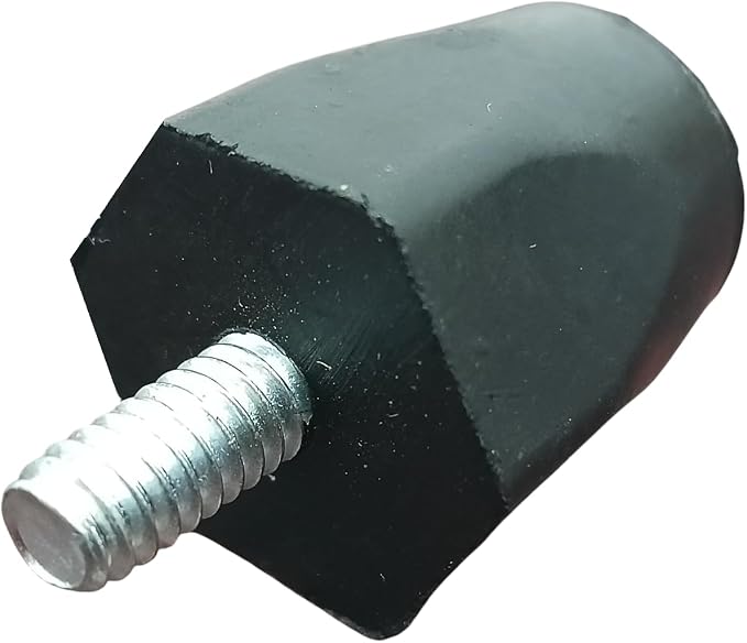 OCS Parts Adjustable Rubber Bumper Feet, 1/4-20 Thread, Solid Rubber - Image 4
