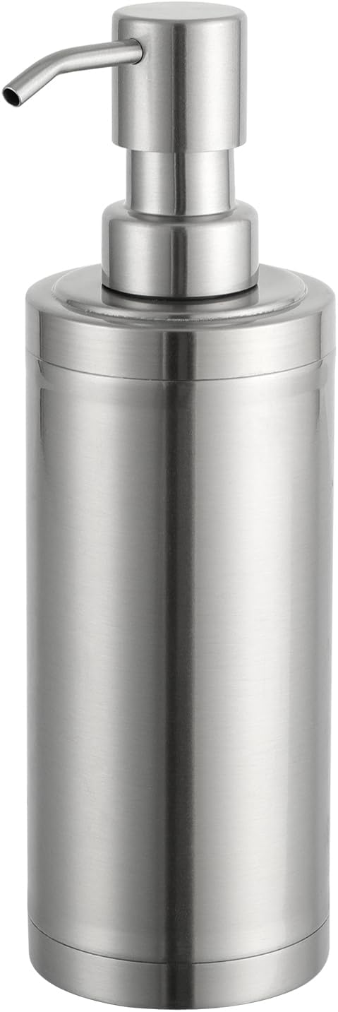GAPPO Brushed Nickel Soap Dispenser Stainless Steel Metal Pump Hand Lotion by GAPPO