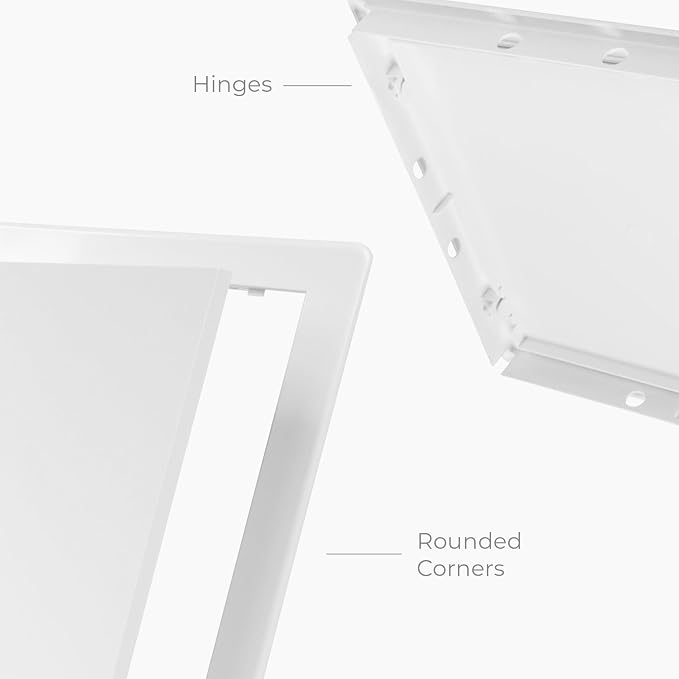 10x10 Inch White Access Panel – ABS Plastic Square Wall & Ceiling Access Door - Image 7