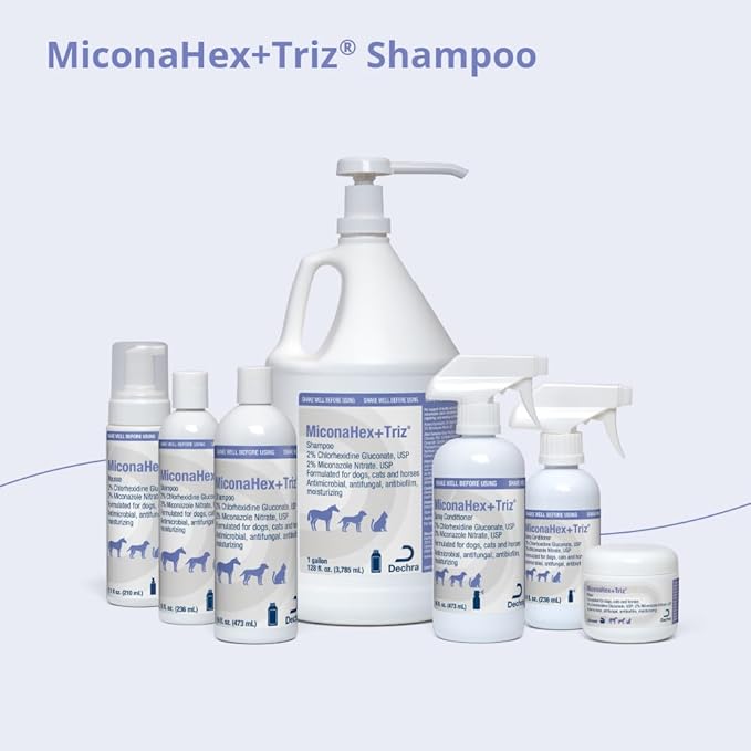 MiconaHex+Triz Shampoo for Dogs, Cats and Horses, 16 oz - Image 4
