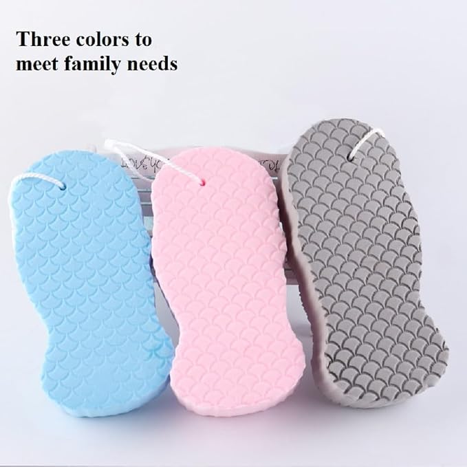 3 PCS Magic Exfoliating Bath Sponge, 3D Super Soft Exfoliating Bath Sponge - Image 2