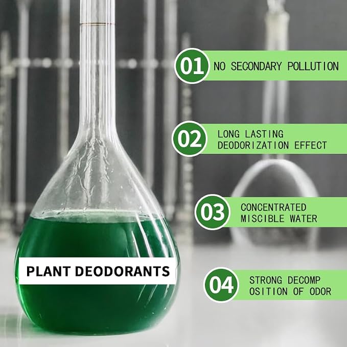 Strength Odor Eliminator Concentrate - 1 KG Outdoor Trash Can Deodorizer & - Image 7